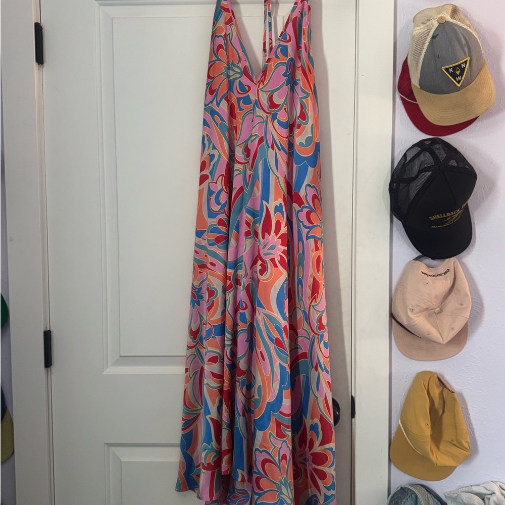 Colorful Floral Midi/Maxi Dress